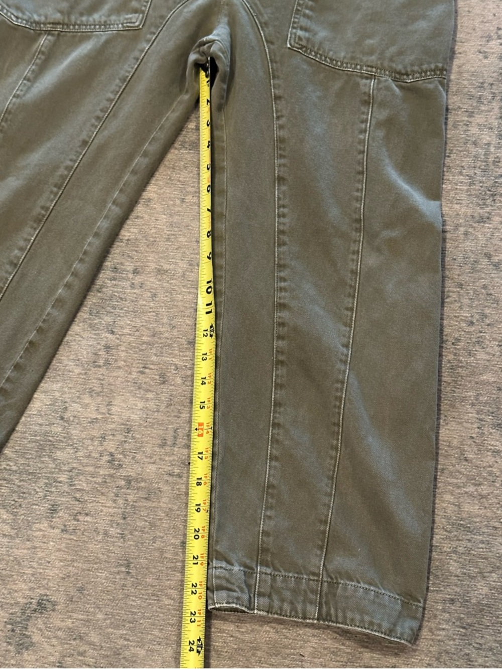 We The Free by Free People / Jumpsuit in Olive / pre-loved / EUC - Picture 10 of 16